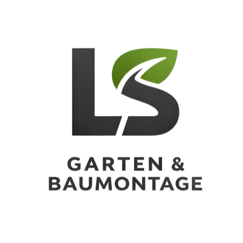 Logo design for LS Garten & Baumontage – landscaping and construction company