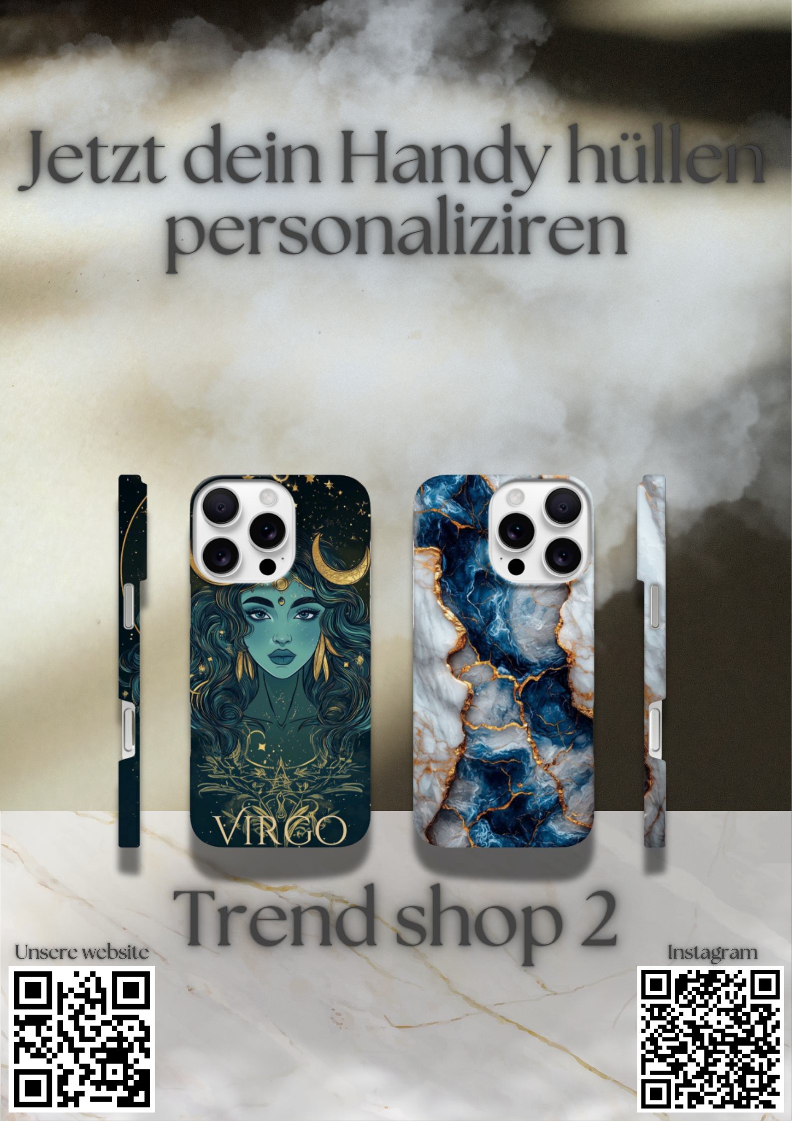 Posterdesign für Trend Shop 2 – erstes Motiv